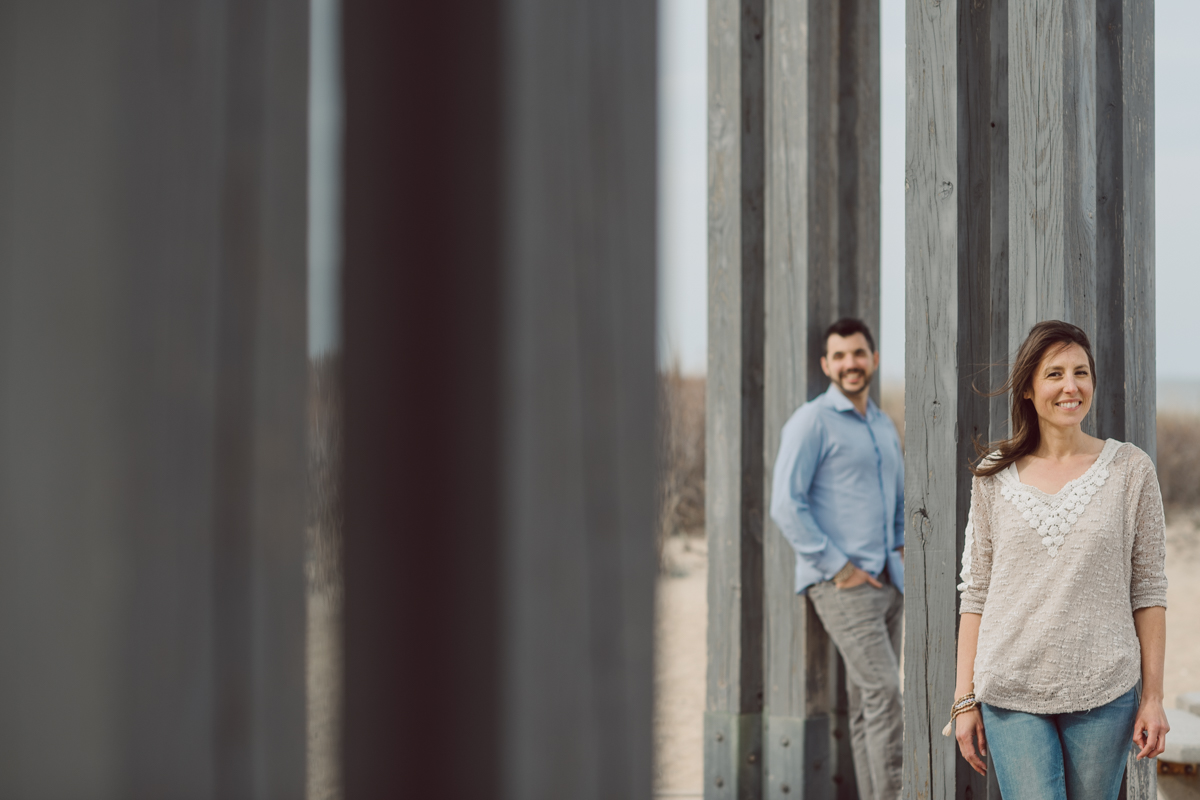 Perfect day would look like this, I said admiring the beach, the landscape and the amazing colors that I was looking out in the horizon. Sky, sea, sand looked as if they were painted in pastel blues, beige, and white. Wind moved, hair dancing, it was going to be fabulous engagement session with Becca and Dan! I fell in love with Sandy Hook Beach, and loved my awesome clients that follows all my weird, silly and sometime awkward directions/posing. My favorite out of Becca and Dan's Sandy Hook engagement session is the one that I got inspired by Wes Anderson's movie "Moonlight Kingdom"! Becca and Dan's Sandy Hook Beach NJ engagement by Karis. Hey Karis is Hudson Valley, Garrison NY and NJ, Fun Weddings and Intimate Elopements Photographer.